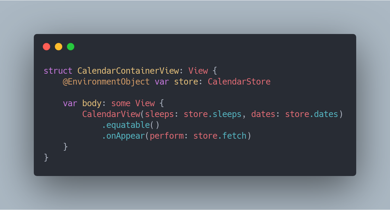 Optimizing views in SwiftUI using EquatableView